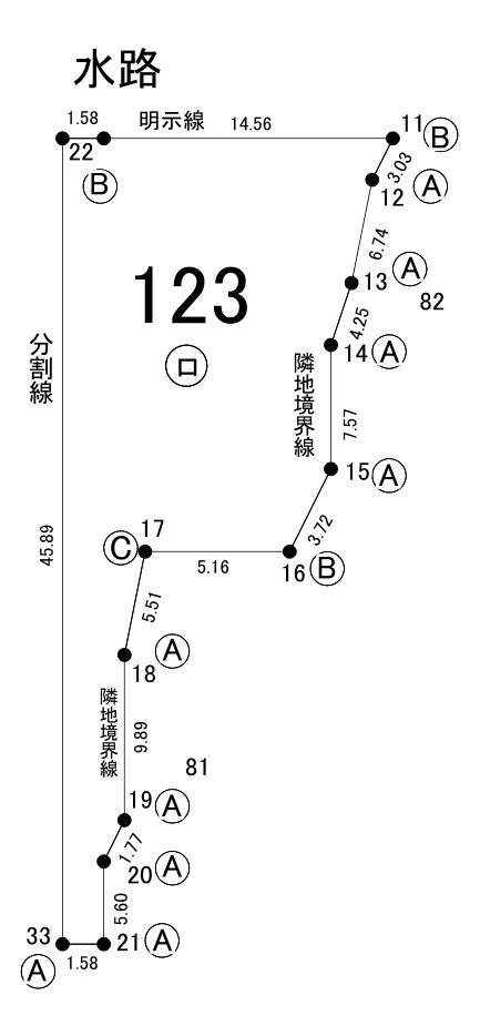 神立１丁目図面